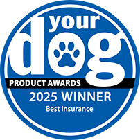 your dog 2025 award logo.